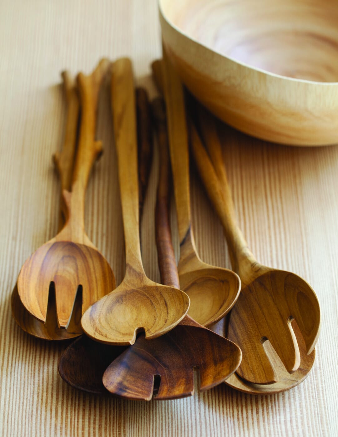 Teak Extra Large Serving Set
