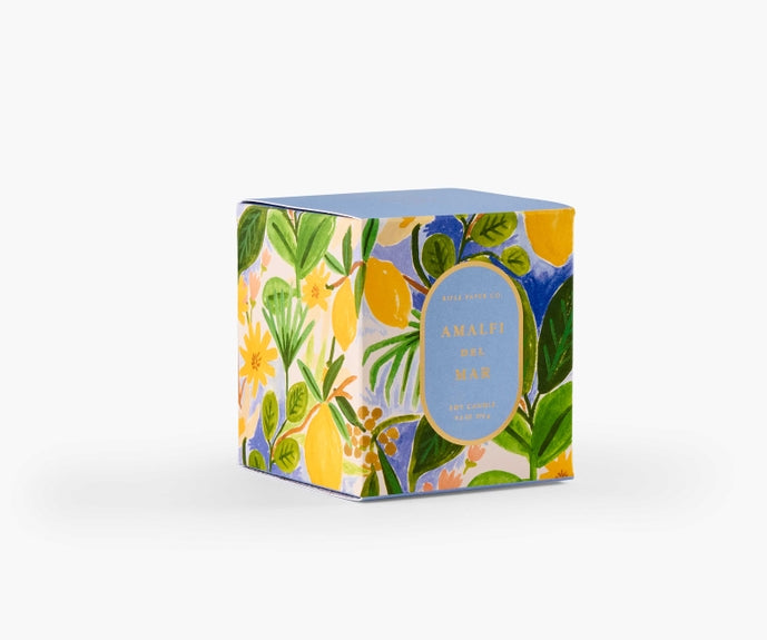 Rifle Paper Co Glass Candle - Amalfi del Mar