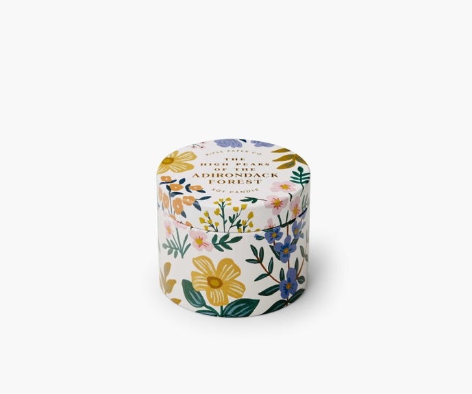 Rifle Paper Co Tin Candle - High Peaks of the Adirondack Forest
