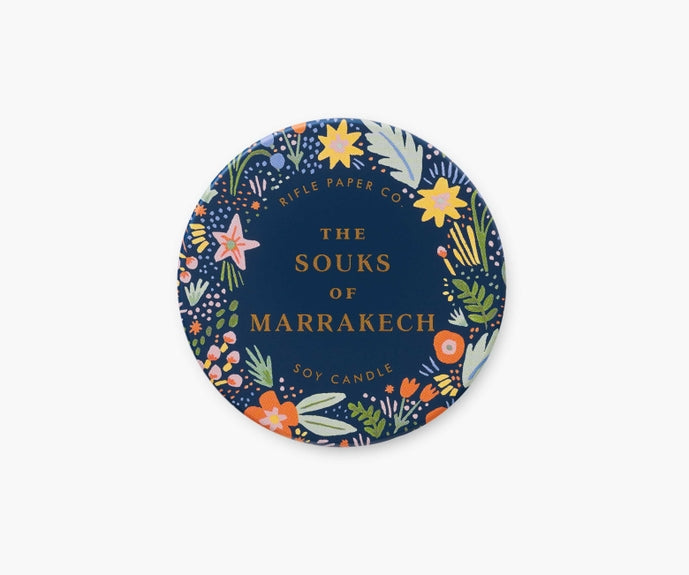 Rifle Paper Co Tin Candle - The Souks of Marrakesh