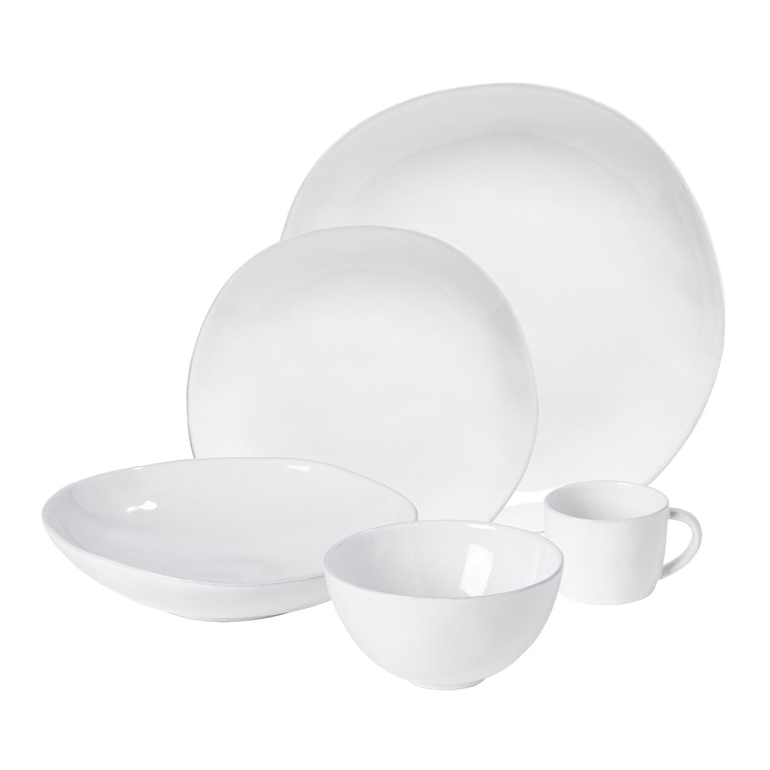 Livia 5pc Place Setting - White