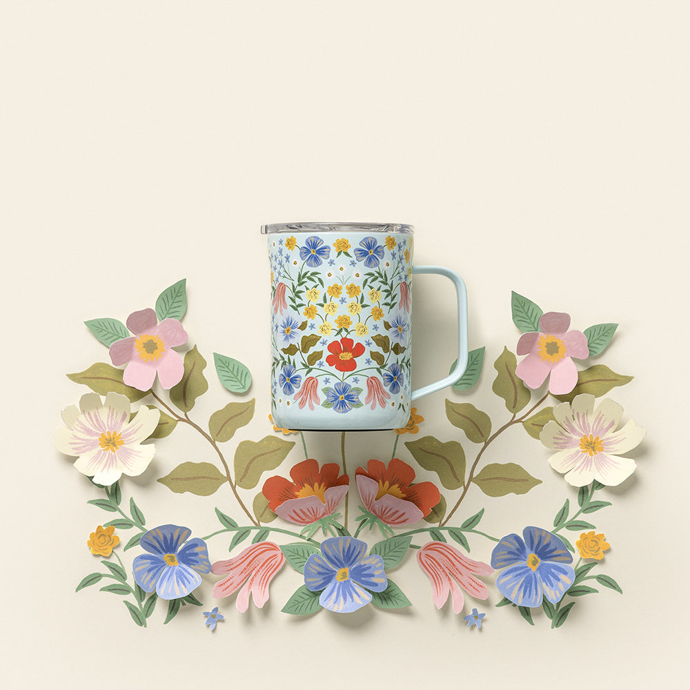 Rifle Paper Co x Corkcicle Travel Mug - Bramble