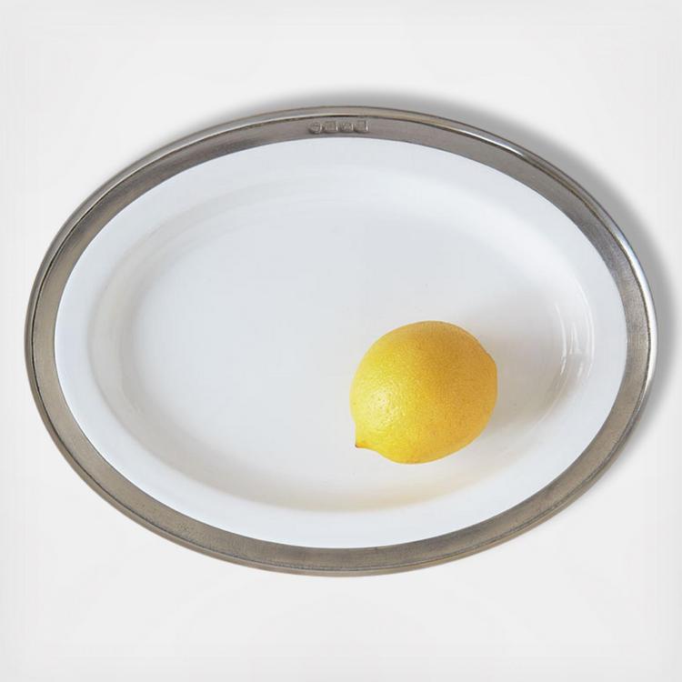 Match Pewter Convivio Oval Serving Platter - X-Small