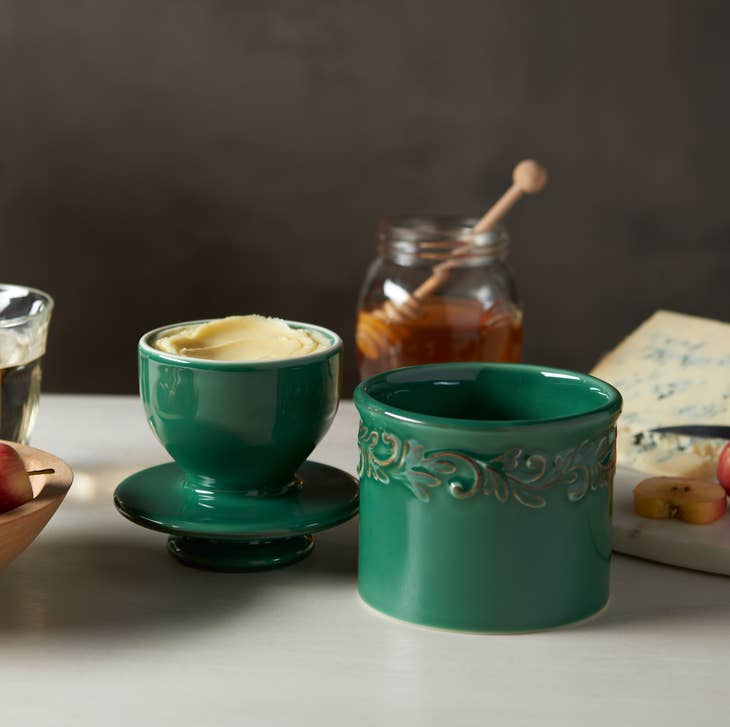 Emerald Antique Butter Bell