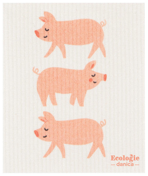 Swedish Dishcloth - Penny Pig