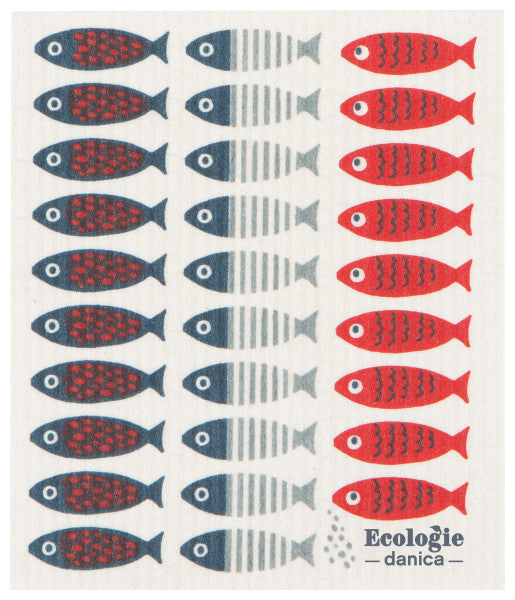 Swedish Dishcloth - Little Fish