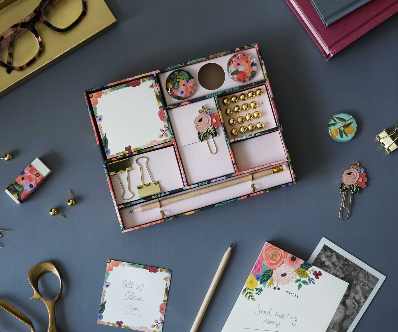Rifle Paper Co Tackle Box - Garden Party