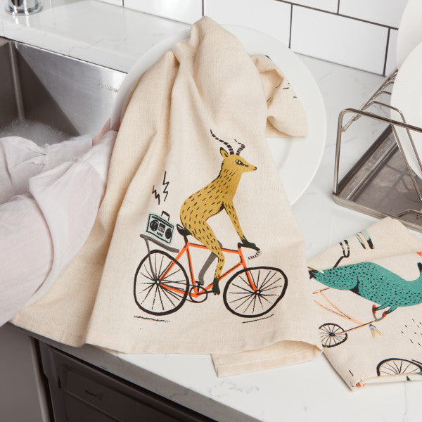 Tea Towel - Wild Riders Pair