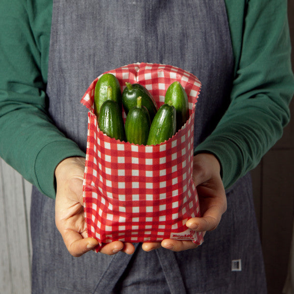 Sandwich Beeswax Wrap - Gingham / Dot