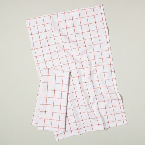 Vintage Heirloom Tea Towels - Clay