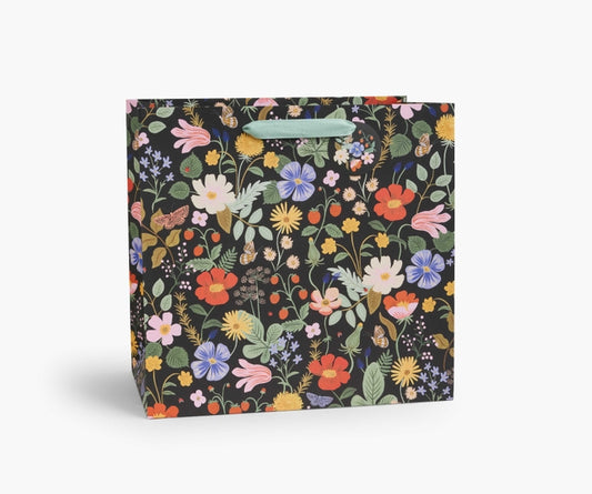 Rifle Paper Co Large Gift Bag - Strawberry Fields