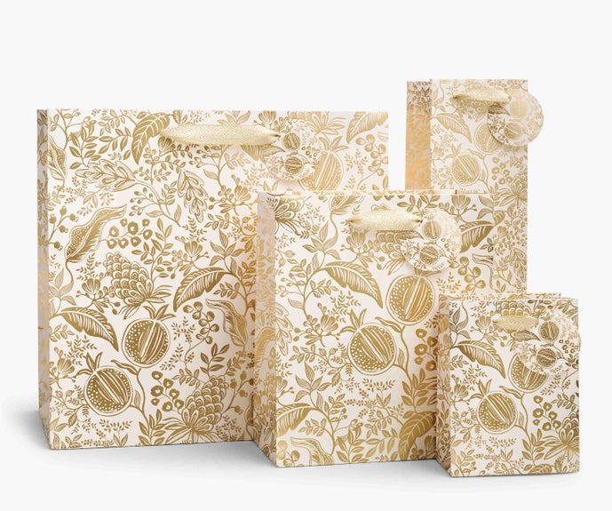 Rifle Paper Co Medium Gift Bag - Pomegranate