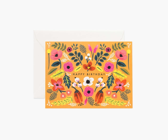 Rifle Paper Co Card - Folk Birthday