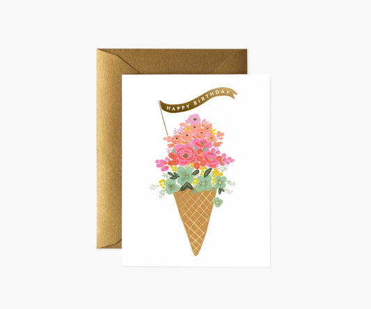 Rifle Paper Co Card - Ice Cream Birthday