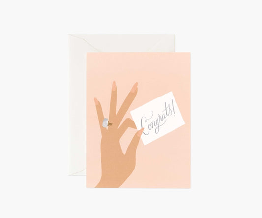 Rifle Paper Co Card - Congrats Ring