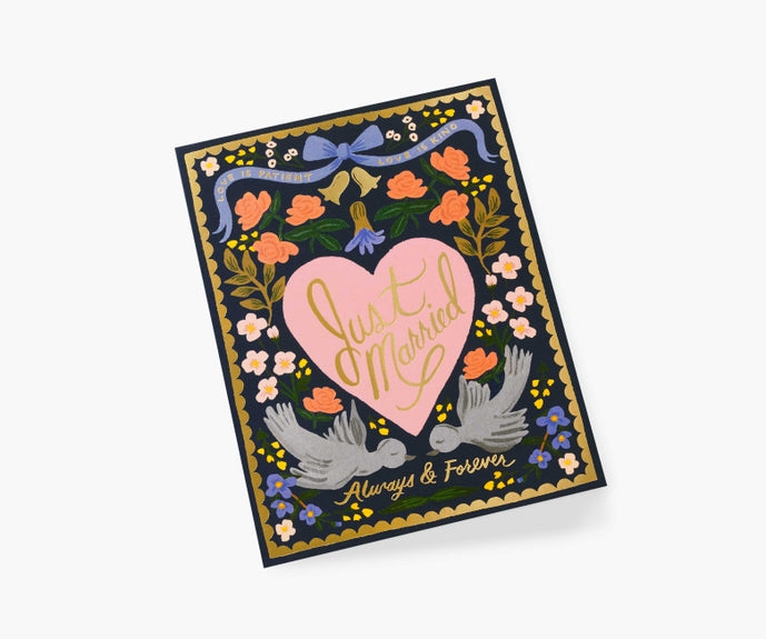 Rifle Paper Co Card - Love Birds