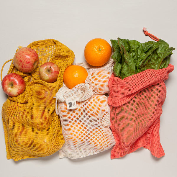 Le Marche Produce Bags - Coral