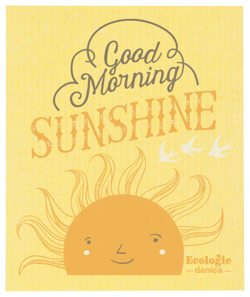 Swedish Dishcloth - Good Morning Sunshine