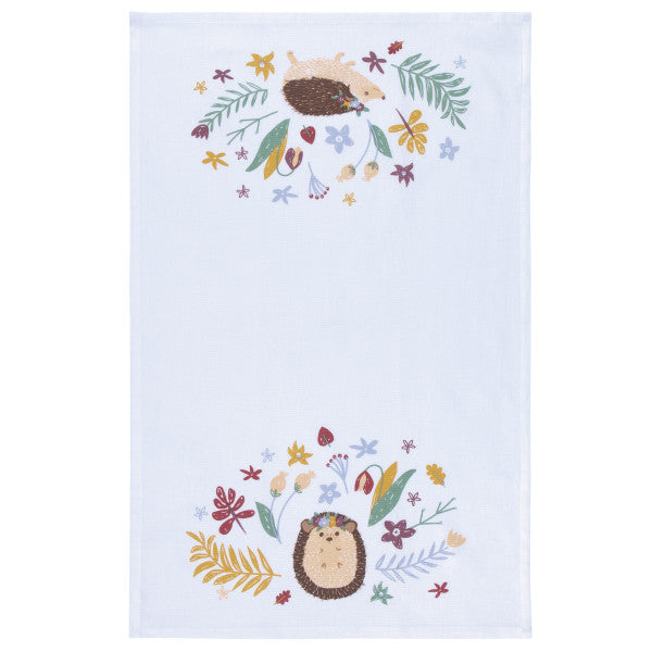 Hedge Hugs Tea Towel