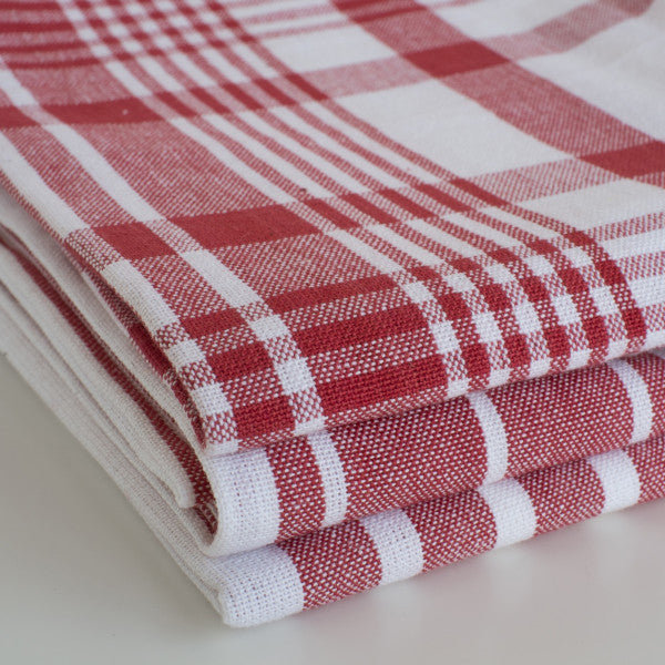Jumbo Towel Set - Red
