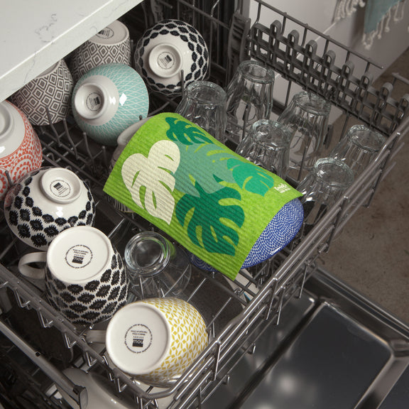 Swedish Dishcloth - Monstera