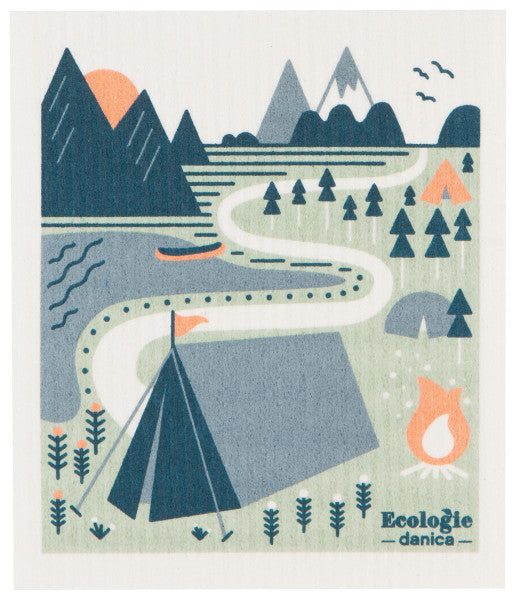 Swedish Dishcloth - Camp Life