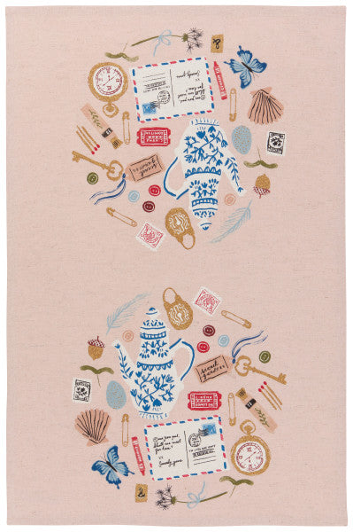 Finders Keepers Circles Tea Towel