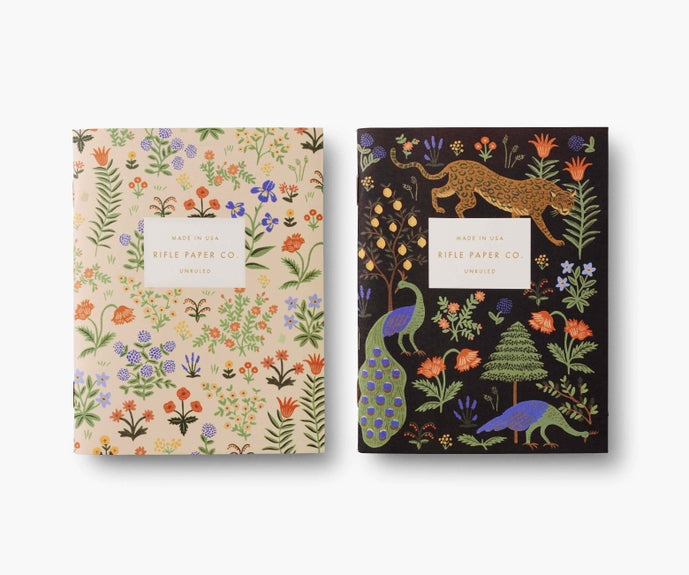 Rifle Paper Co Pocket Notebook Set - Menagerie