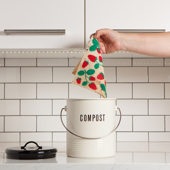 Swedish Dishcloth - Strawberries