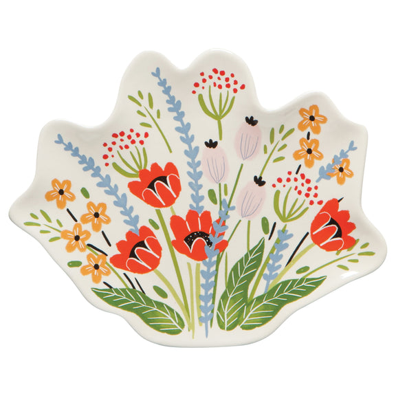 Shaped Dish - Bouquet