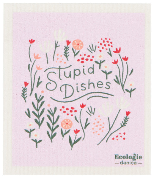 Swedish Dishcloth - Stupid Dishes