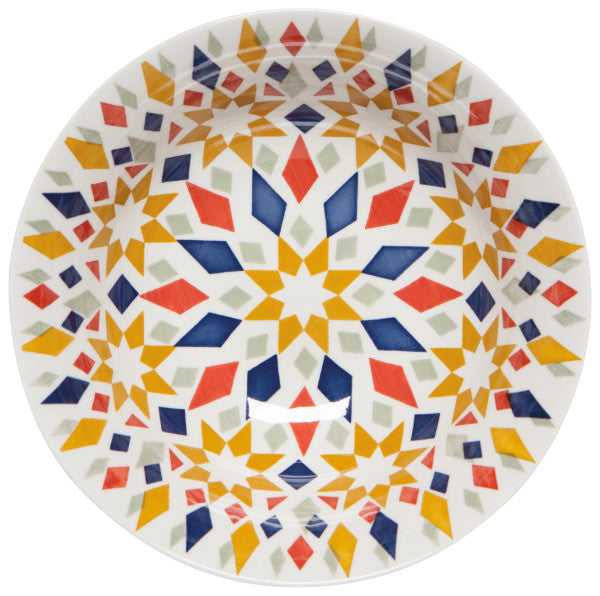 Stamped Serving Bowl - Kaleidoscope