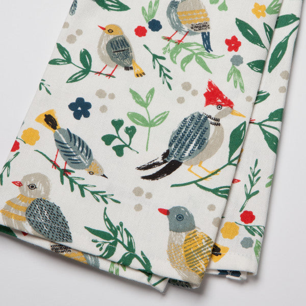 Flock Together Tea Towel
