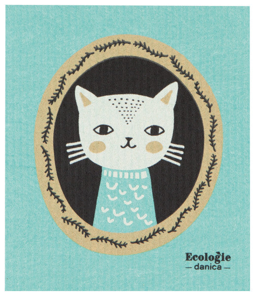 Swedish Dishcloth - Picture Purrfect
