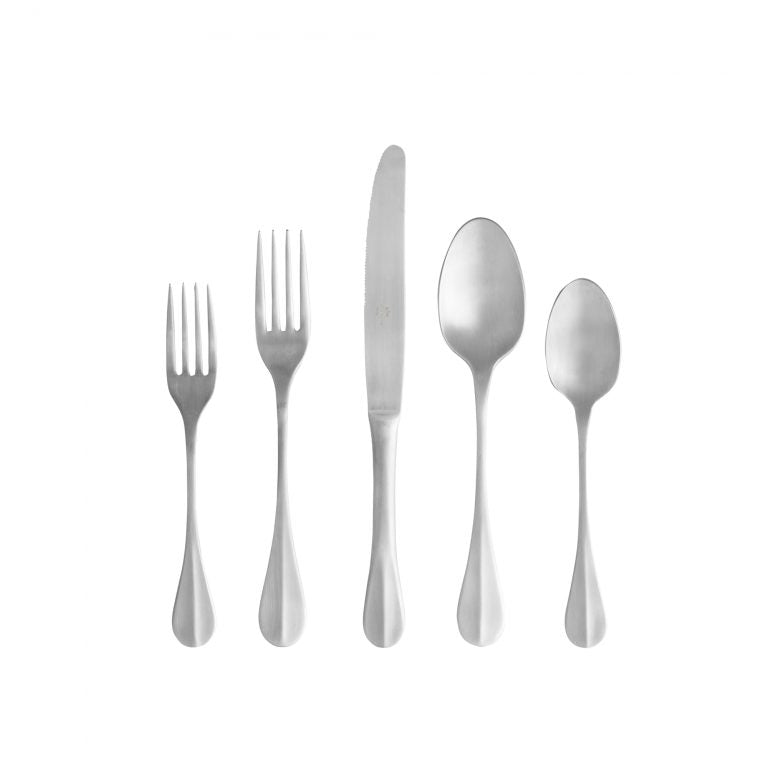 Nau Flatware 5pc Set - Brushed