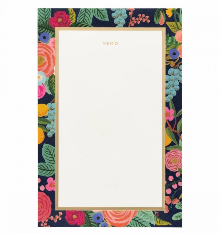 Rifle Paper Co Memo Pad - Garden Party