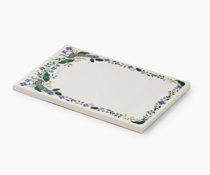 Rifle Paper Co Memo Pad - Peacock