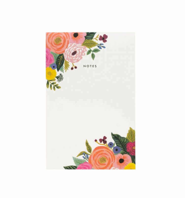 Rifle Paper Co Notepad - Juliet Rose
