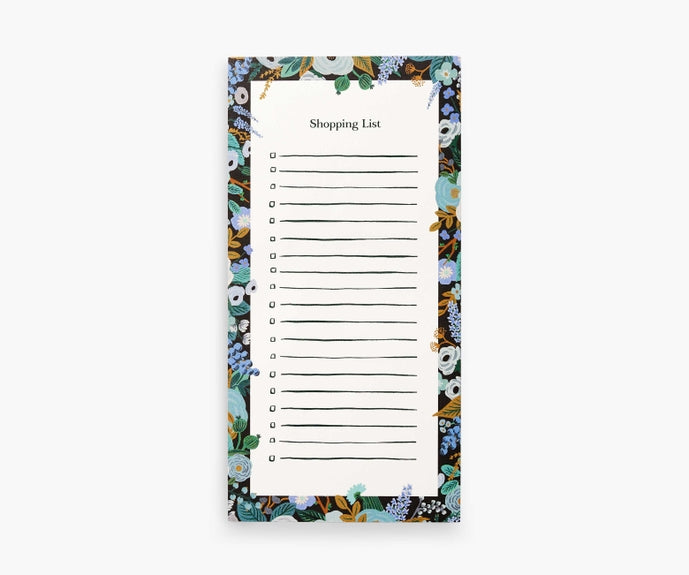 Rifle Paper Co Market Pad - Garden Party Blue