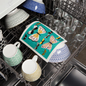 Swedish Dishcloth - Butterflies