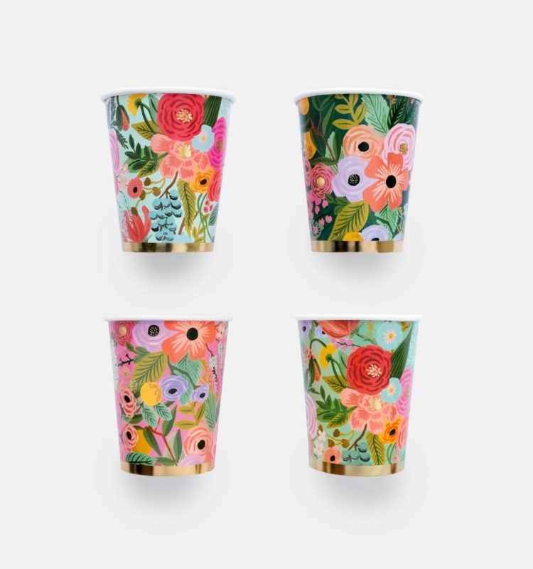 Rifle Paper Co Paper Cups - Garden Party