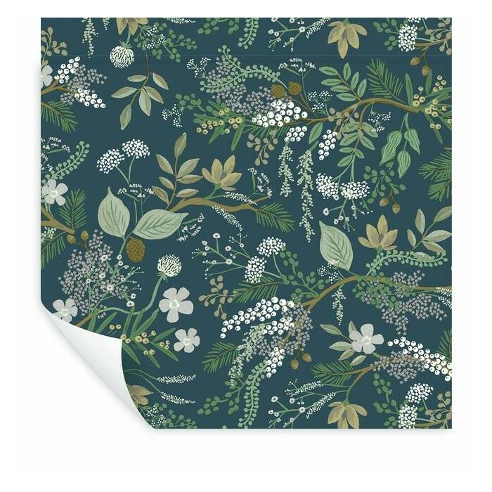 Rifle Paper Co Juniper Forest Peel & Stick Wallpaper - Evergreen