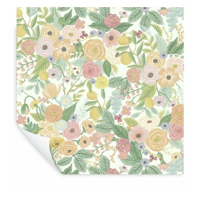 Rifle Paper Co Garden Party Peel & Stick Wallpaper - Pastel Multi