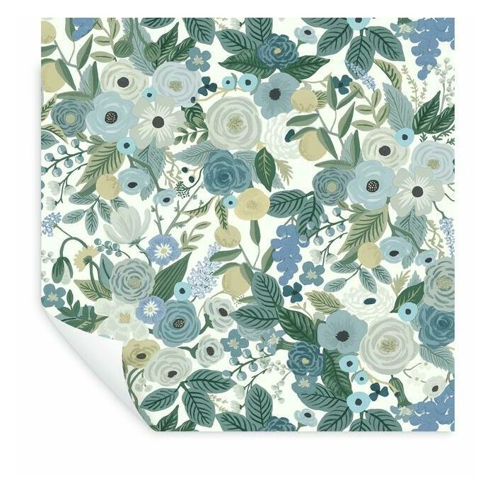 Rifle Paper Co Garden Party Peel & Stick Wallpaper - Indigo Multi