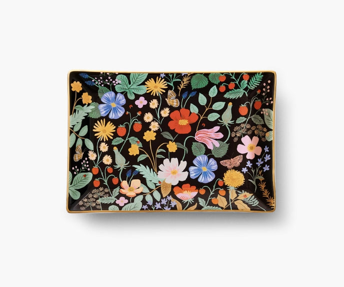 Rifle Paper Co Catchall Tray - Strawberry Fields