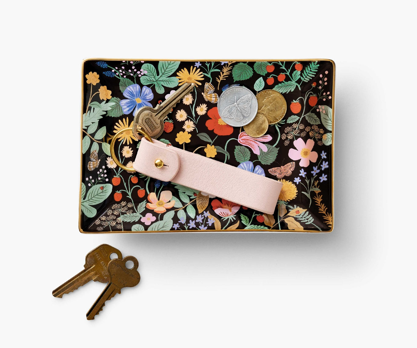 Rifle Paper Co Catchall Tray - Strawberry Fields