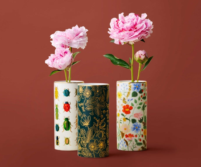 Rifle Paper Co Vase - Strawberry Fields