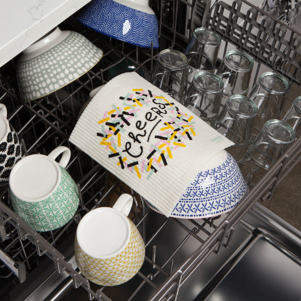 Swedish Dishcloth - Cheers!