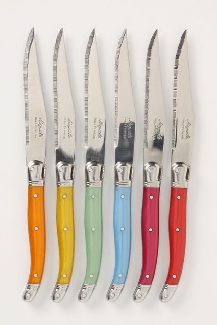 Laguiole Steak Knives - Rainbow
