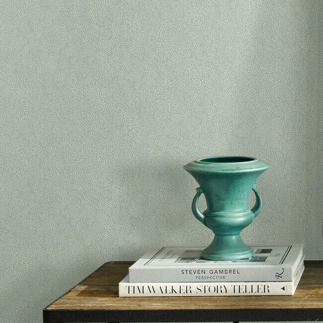Rifle Paper Co Champagne Dots Wallpaper - Mineral